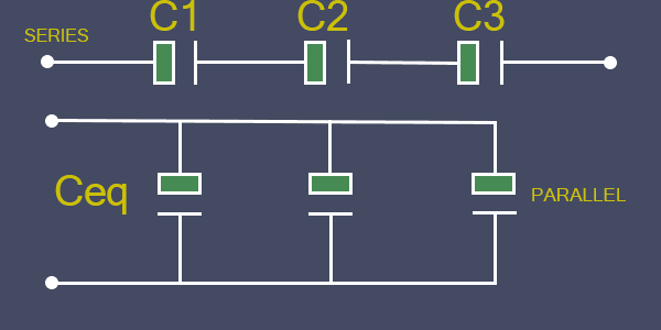 serie parallel capacitor
